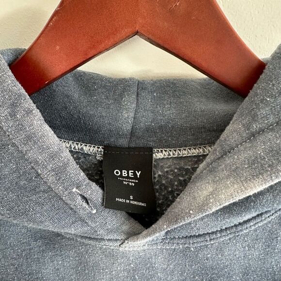 Unisex lonely hearts obey hoodie - Picture 2 of 8